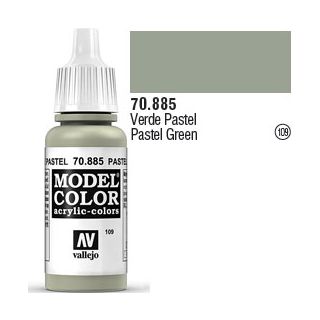 Vallejo 109: Modelcolor 885: Pastel Green 17 ml.