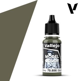 Vallejo 098: Model Color 886: Green Grey 18 ml.