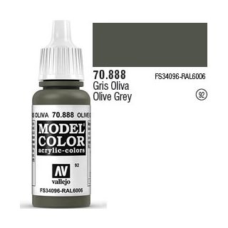 Vallejo 092: Modelcolor 888: Olive Grey 17 ml.