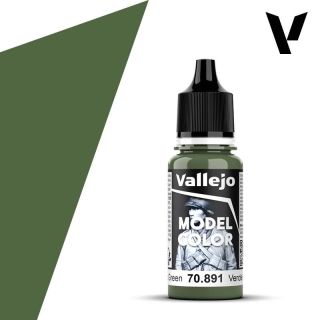 Vallejo 086: Model Color 891: Intermediate Green 18 ml.