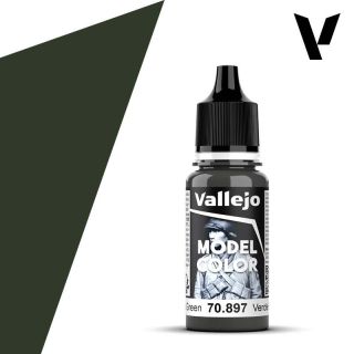 Vallejo 084: Model Color 897: Bronze Green 18 ml.