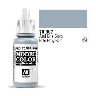 Vallejo 153: Modelcolor 907: Pale Grey Blue 17 ml.