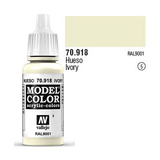 Vallejo 005: Modelcolor 918: Ivory 17 ml.