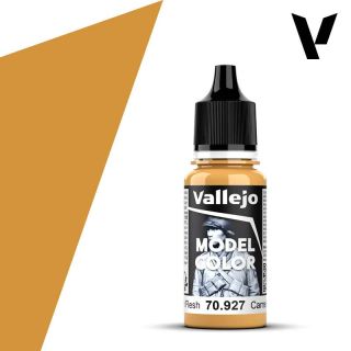 Vallejo 018: Model Color 927: Dark Flesh 18 ml.