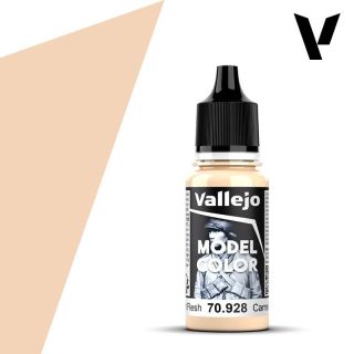 Vallejo 005: Model Color 928: Light Flesh 18 ml.