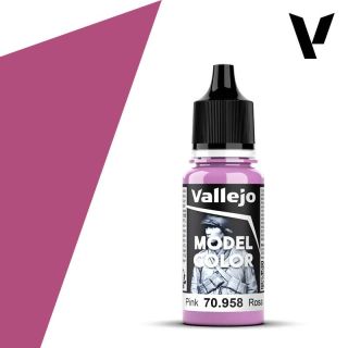 Vallejo 043: Model Color 958: Pink 18 ml.