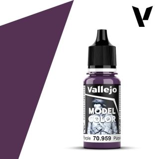 Vallejo 047: Model Color 959: Purple 18 ml.