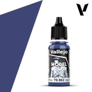 Vallejo 059: Model Color 962: Flat Blue 18 ml.