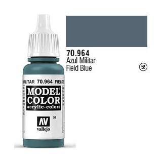 Vallejo 058: Modelcolor 964: Field Blue 17 ml.