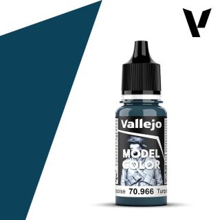 Vallejo 071: Model Color 966: Turquoise 18 ml.