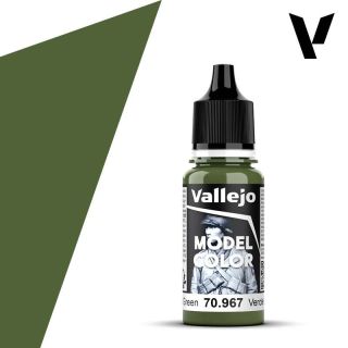 Vallejo 092: Model Color 967: Olive Green 18 ml.