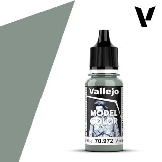 Vallejo 170: Model Color 972: Light Green Blue 18 ml.