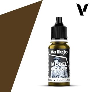 Vallejo 201: Model Color 998: Bronze 18 ml.