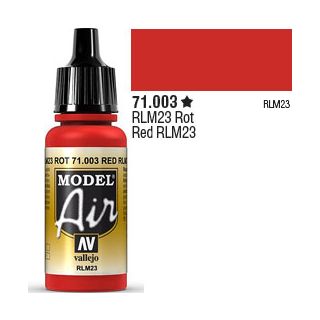Vallejo Model Air 003: Red RLM23 18 ml.