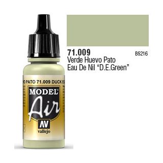 Vallejo Model Air 009: Duck Egg Green 17 ml.