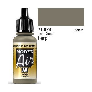 Vallejo Model Air 023: Hemp 17 ml.
