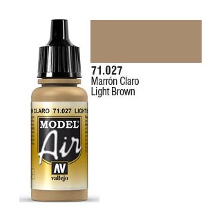 Vallejo Model Air 027: Light Brown 17 ml.