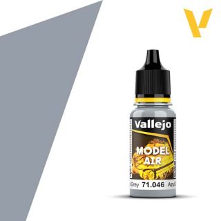 Vallejo Model Air 046: Pale Grey Blue 18 ml.