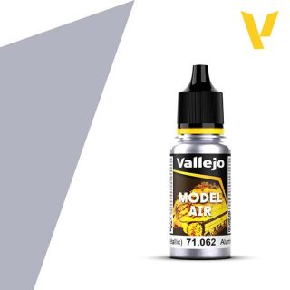 Vallejo Model Air 062: Aluminium (Metallic) 18 ml.
