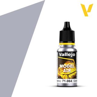 Vallejo Model Air 064: Chrome (Metallic) 18 ml.