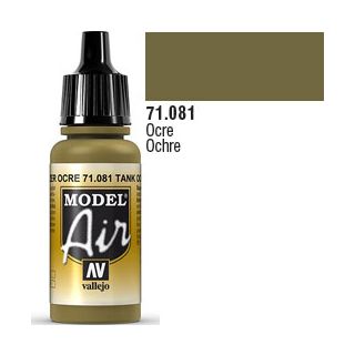 Vallejo Model Air 081: Ochre 17 ml.