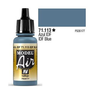 Vallejo Model Air 113: IDF Blue 17 ml.