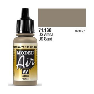 Vallejo Model Air 138: US Sand 17 ml.