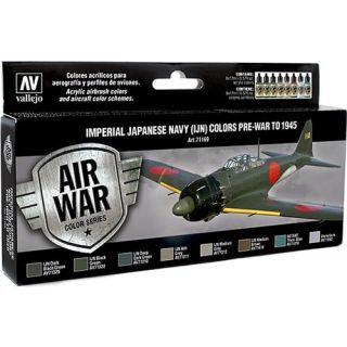 Vallejo Model Air Set 169: Imperial Japanese Navy (IJN) Colors
