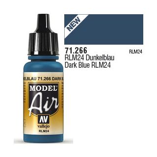 Vallejo Model Air 266: Dark Blue RLM24 17 ml.