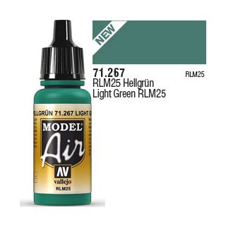 Vallejo Model Air 267: Light Green RLM25 17 ml.
