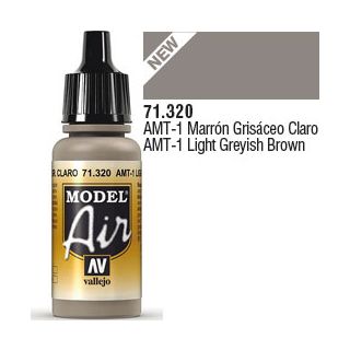 Vallejo Model Air 320: AMT-1 Light Greyish Brown 17 ml.