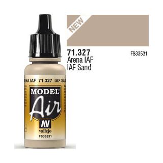 Vallejo Model Air 327: IAF Sand 17 ml.