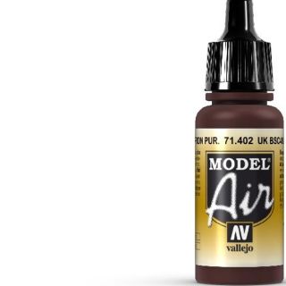 Vallejo Model Air 402: UK BSC 49 Light Purple Brown 17 ml. 