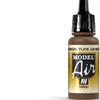 Vallejo Model Air 418: IJN Medium Brown 17 ml.