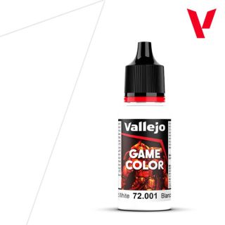 Vallejo Game Color 001: Dead White 18 ml.