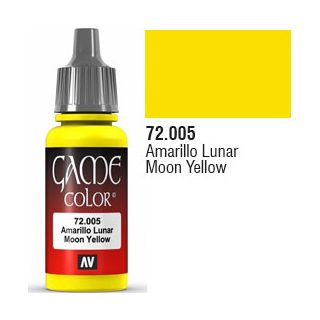 Vallejo Game Color 005: Moon Yellow 17 ml.