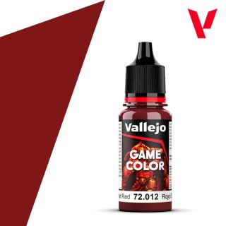 Vallejo Game Color 012: Scarlet Red 18 ml.