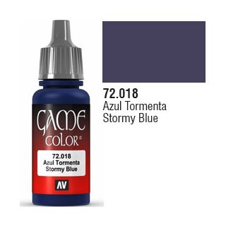Vallejo Game Color 018: Stormy Blue 17 ml.