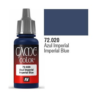 Vallejo Game Color 020: Imperial Blue 17 ml.