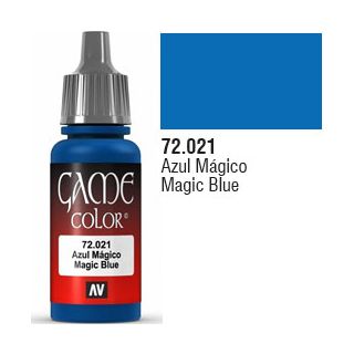 Vallejo Game Color 021: Magic Blue 17 ml.