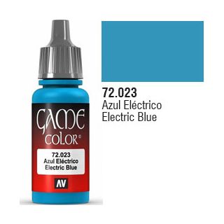 Vallejo Game Color 023: Electric Blue 17 ml.