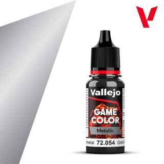 Vallejo Game Color 054: Gunmetal 18 ml.