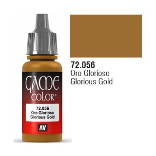 Vallejo Game Color 056: Glorious Gold 17 ml.