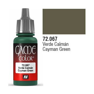 Vallejo Game Color 067: Cayman Green 17 ml.