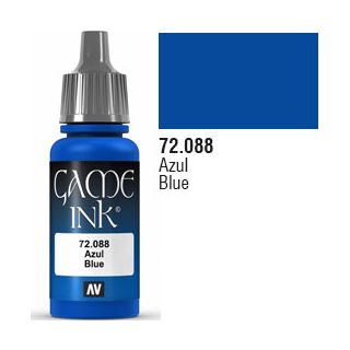 Vallejo Game Color 088: Blue (Ink) 17 ml.
