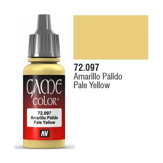 Vallejo Game Color 097: Pale Yellow 17 ml.