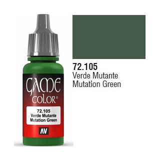 Vallejo Game Color 105: Mutation Green 17 ml.