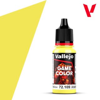 Vallejo Game Color 109: Toxic Yellow 18 ml.
