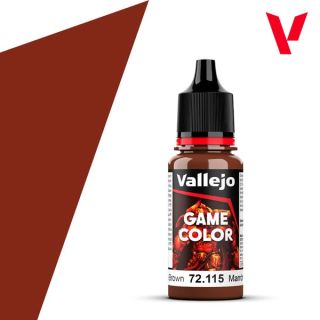 Vallejo Game Color 115: Grunge Brown 18 ml.