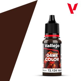 Vallejo Game Color 124: Gorgon Brown 18 ml.